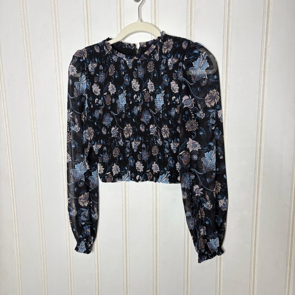 Wilfred Temptest Blouse Blue Sz XS 377 - Picture 4 of 10